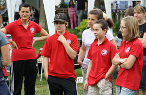 Renate, Jan, Martina und Marie Jugend